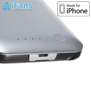 Чехол аккумулятор для iPhone 6S / 6 IFANS ULTRA SLIM 3200 mAh - Серебряный