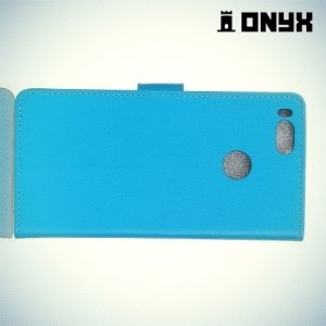 Чехол книжка для Xiaomi Mi 5x / Mi A1 - Голубой