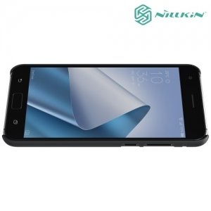 Чехол накладка Nillkin Super Frosted Shield для Asus Zenfone 4 Pro ZS551KL - Черный 