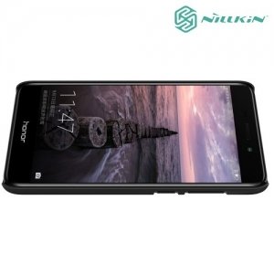 Чехол накладка Nillkin Super Frosted Shield для Huawei Honor 6C Pro - Черный 