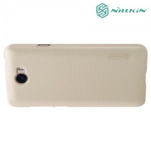 Чехол накладка Nillkin Super Frosted Shield для Huawei Y5 II / Honor 5A - Белый 