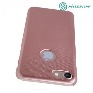 Чехол накладка Nillkin Super Frosted Shield для iPhone 8/7 - Розовое золото 