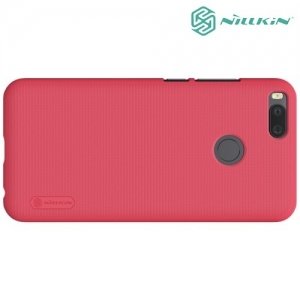 Чехол накладка Nillkin Super Frosted Shield для Xiaomi Mi 5x / Mi A1 - Красный 