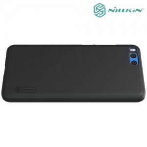 Чехол накладка Nillkin Super Frosted Shield для Xiaomi Mi Note 3 - Черный 