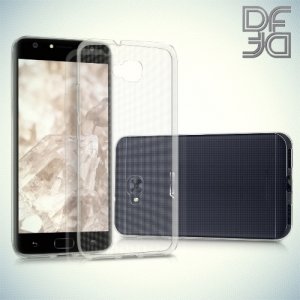 DF Case силиконовый чехол для Asus Zenfone 4 Selfie ZD553KL / Live ZB553KL - Прозрачный