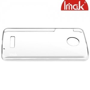 IMAK Пластиковый прозрачный чехол для Motorola Moto Z Play