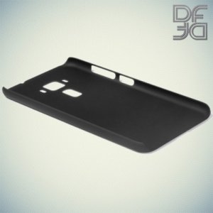 Кейс накладка DF Soft Touch для Asus Zenfone 3 ZE520KL  - Черный
