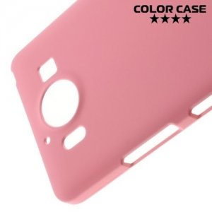 Кейс накладка для Microsoft Lumia 950 - Розовый 