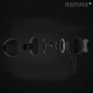 Наушники гарнитура Remax RM-510 Concave-Convex Design – Черный