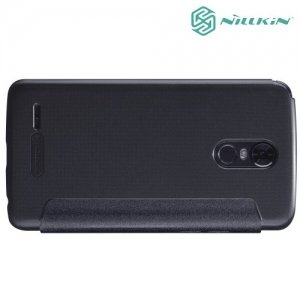 Nillkin ультра тонкий чехол книжка для LG Stylus 3 M400DY - Sparkle Case Серый 