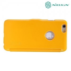 Nillkin Fresh чехол книжка для iPhone 6S / 6 желтый