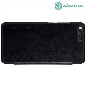 Nillkin Qin Series кожаный чехол книжка для Xiaomi Mi 6 - Черный 
