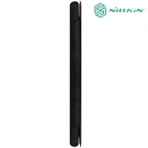 Nillkin Qin Series кожаный чехол книжка для Samsung Galaxy A7 2016 SM-A710F - Черный 