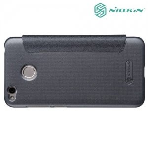 Nillkin ультра тонкий чехол книжка для Xiaomi Redmi 4X - Sparkle Case Серый 
