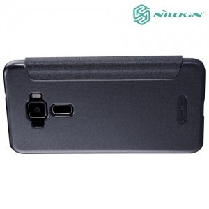 Nillkin ультра тонкий чехол книжка для Asus Zenfone 3 ZE552KL - Sparkle Case Черный 