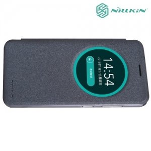 Nillkin ультра тонкий чехол книжка для ASUS ZenFone Max ZC550KL - Sparkle Case Серый 