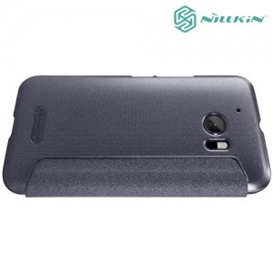 Nillkin ультра тонкий чехол книжка для HTC 10 / 10 Lifestyle - Sparkle Case Серый 