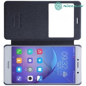 Nillkin ультра тонкий чехол книжка для Huawei Honor 6x - Sparkle Case Серый 
