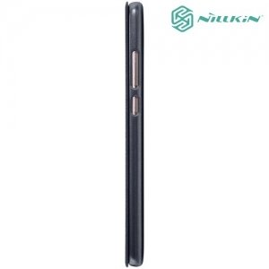 Nillkin ультра тонкий чехол книжка для Huawei Mate 9 - Sparkle Case Серый 