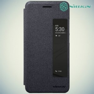 Nillkin ультра тонкий чехол книжка для Huawei P10 - Sparkle Case Серый 