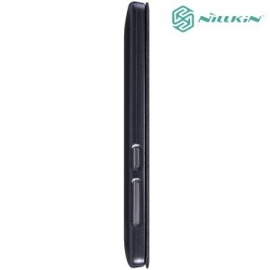 Nillkin ультра тонкий чехол книжка для Lenovo Vibe P1 - Sparkle Case Черный 