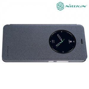 Nillkin ультра тонкий чехол книжка для Meizu M3 Note - Sparkle Case Серый 