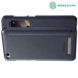 Nillkin ультра тонкий чехол книжка для Xiaomi Redmi 4A - Sparkle Case Серый 