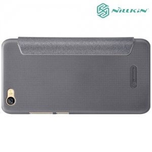 Nillkin ультра тонкий чехол книжка для Xiaomi Redmi Note 5A - Sparkle Case Серый 