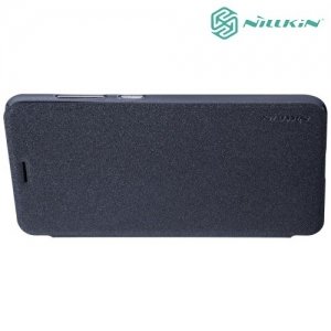 Nillkin ультра тонкий чехол книжка для Asus ZenFone 3 Max ZC553KL - Sparkle Case Серый 