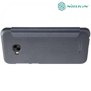 Nillkin ультра тонкий чехол книжка для Asus Zenfone 4 Selfie Pro ZD552KL - Sparkle Case Серый 
