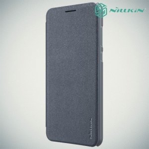 Nillkin ультра тонкий чехол книжка для Huawei nova 2s - Sparkle Case Серый 