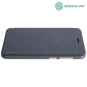 Nillkin ультра тонкий чехол книжка для Huawei Nova lite 2017 - Sparkle Case Серый 