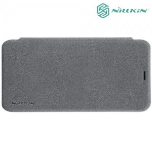 Nillkin ультра тонкий чехол книжка для Huawei P Smart - Sparkle Case Серый 