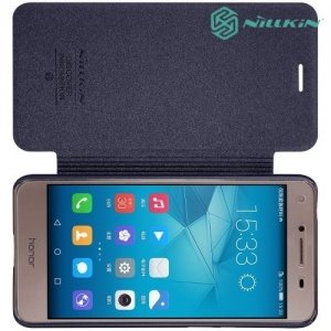 Nillkin ультра тонкий чехол книжка для Huawei Y5 II / Honor 5A - Sparkle Case Серый 