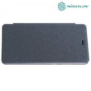 Nillkin ультра тонкий чехол книжка для Xiaomi Redmi 3 Pro - Sparkle Case Серый 