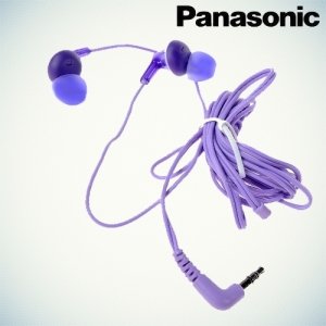 Наушники Panasonic RP-HJE125E Фиолетовые