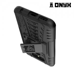 Противоударный защитный чехол для LG G6 H870DS  - Черный