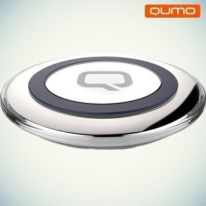 Qumo PowerAid Qi table charger – беспроводная зарядка для iPhone Xs / X / 8 / 8 Plus