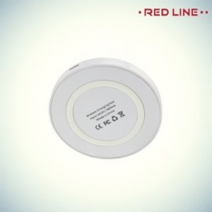 Red Line Беспроводное зарядное Qi устройство - Белый