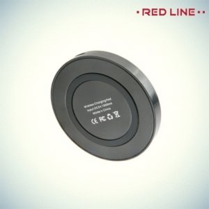 Red Line Беспроводное зарядное Qi устройство - Черный