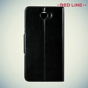 Red Line чехол книжка для Huawei Y5 II / Honor 5A - Черный