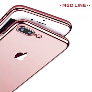 Red Line iBox Blaze силиконовый чехол для iPhone 8 Plus / 7 Plus - Розовый
