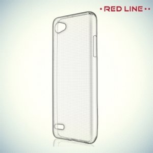 Red Line силиконовый чехол для LG Q6a M700 - Прозрачный