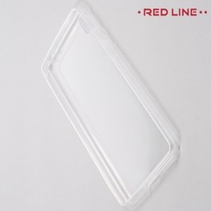 Red Line силиконовый чехол для Sony Xperia E5 F3311 - Прозрачный
