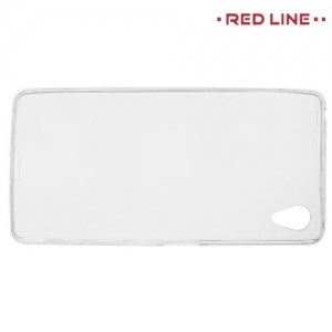 Red Line силиконовый чехол для Sony Xperia X - Прозрачный