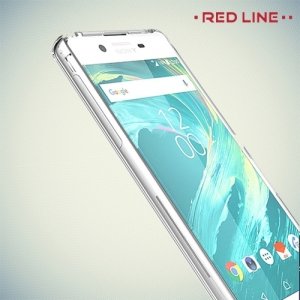 Red Line силиконовый чехол для Sony Xperia XZ - Прозрачный