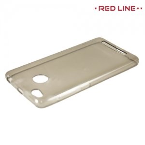 Red Line силиконовый чехол для Xiaomi Redmi 3 Pro - Полупрозрачный черный