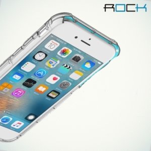 ROCK Fence Series Силиконовый защитный чехол для iPhone Xs / X - Прозрачный