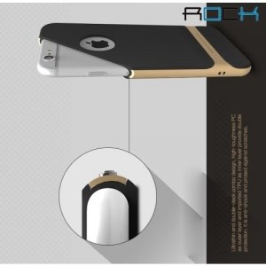 ROCK Royce Series тонкий противоударный чехол для iPhone 6S / 6 - Черный