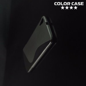 Силиконовый чехол для HTC Desire 828 - Черный